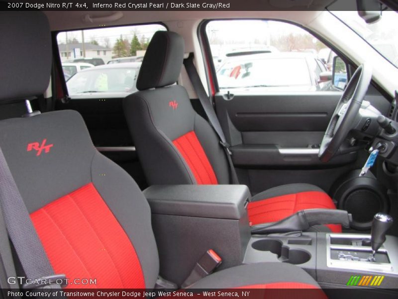 Inferno Red Crystal Pearl / Dark Slate Gray/Red 2007 Dodge Nitro R/T 4x4