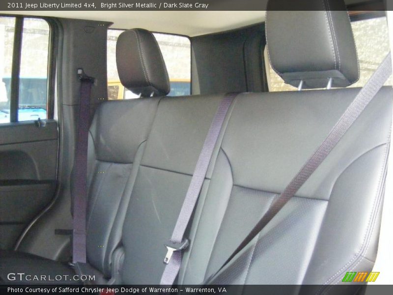 Bright Silver Metallic / Dark Slate Gray 2011 Jeep Liberty Limited 4x4