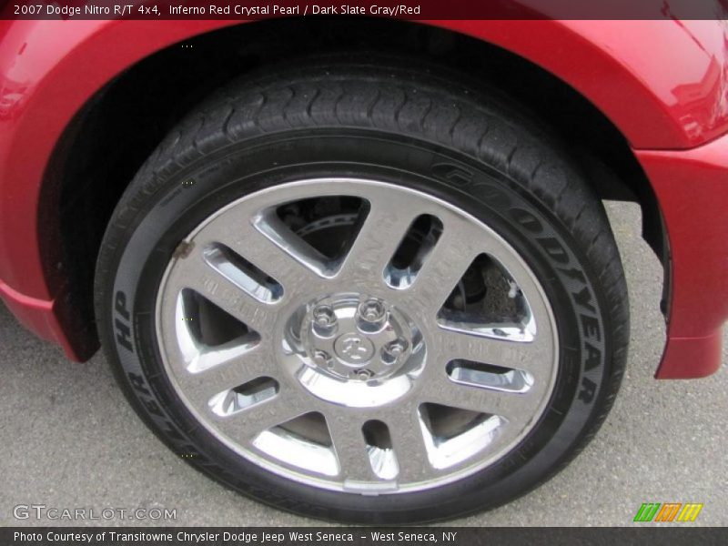 Inferno Red Crystal Pearl / Dark Slate Gray/Red 2007 Dodge Nitro R/T 4x4