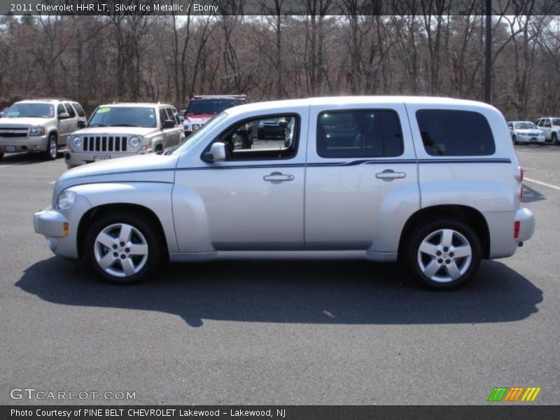 Silver Ice Metallic / Ebony 2011 Chevrolet HHR LT