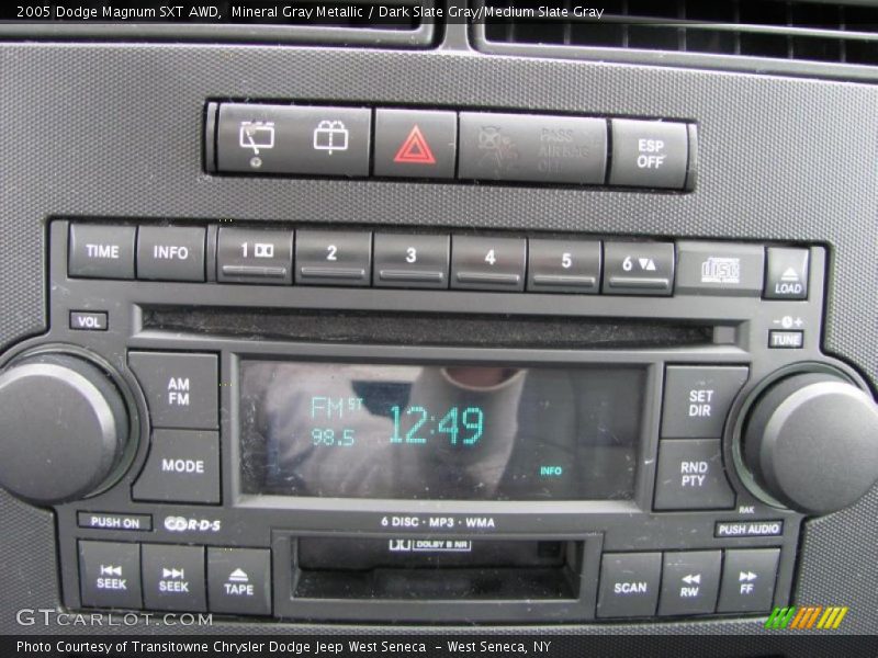 Controls of 2005 Magnum SXT AWD