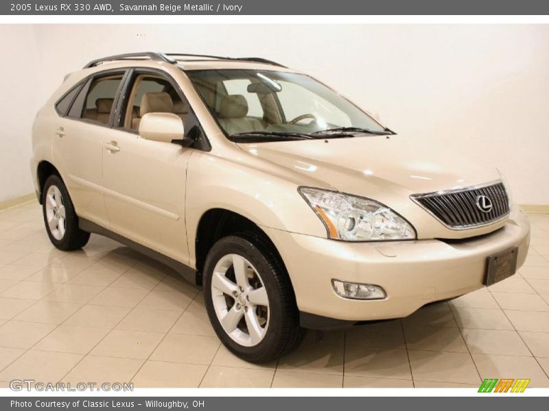 Savannah Beige Metallic / Ivory 2005 Lexus RX 330 AWD