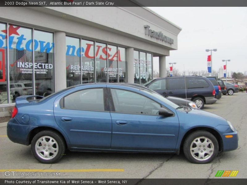 Atlantic Blue Pearl / Dark Slate Gray 2003 Dodge Neon SXT