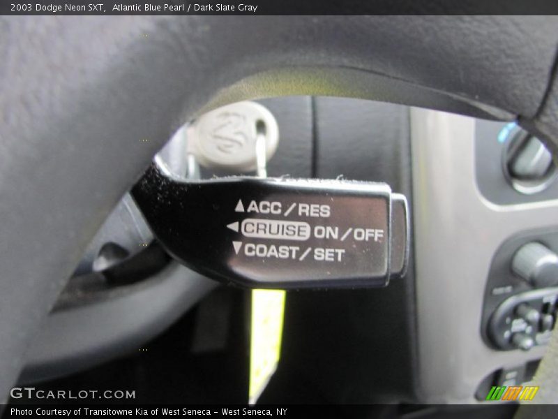 Atlantic Blue Pearl / Dark Slate Gray 2003 Dodge Neon SXT