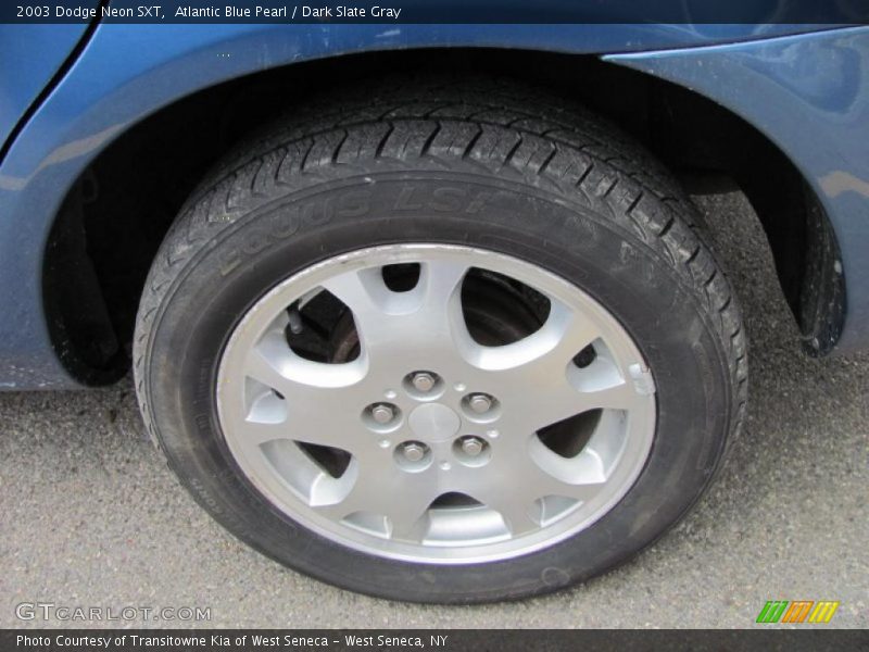 Atlantic Blue Pearl / Dark Slate Gray 2003 Dodge Neon SXT