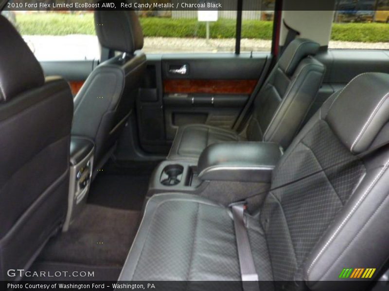 Red Candy Metallic / Charcoal Black 2010 Ford Flex Limited EcoBoost AWD