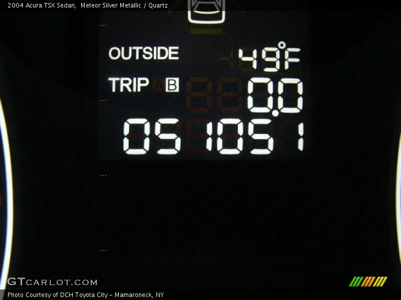 Meteor Silver Metallic / Quartz 2004 Acura TSX Sedan