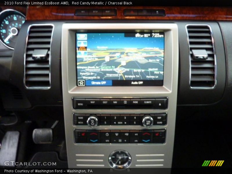 Navigation of 2010 Flex Limited EcoBoost AWD