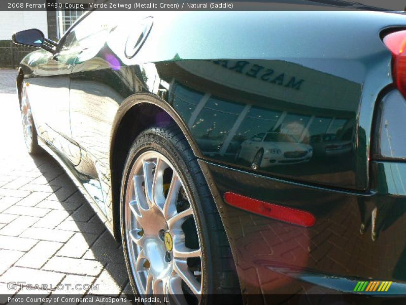 Verde Zeltweg (Metallic Green) / Natural (Saddle) 2008 Ferrari F430 Coupe