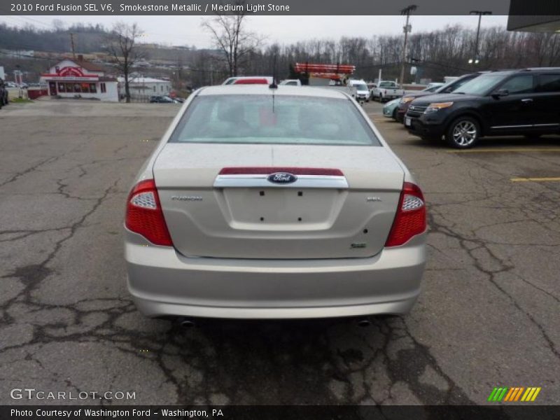 Smokestone Metallic / Medium Light Stone 2010 Ford Fusion SEL V6