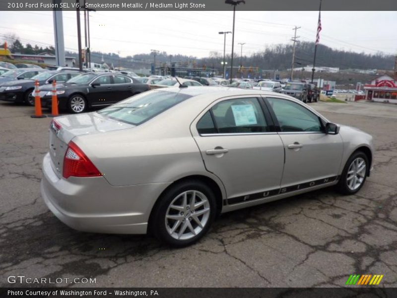 Smokestone Metallic / Medium Light Stone 2010 Ford Fusion SEL V6
