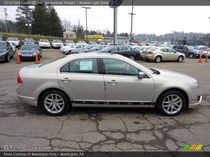 Smokestone Metallic / Medium Light Stone 2010 Ford Fusion SEL V6