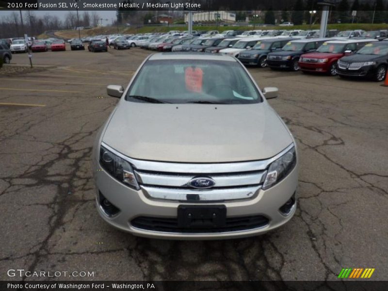 Smokestone Metallic / Medium Light Stone 2010 Ford Fusion SEL V6