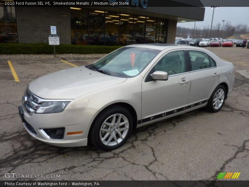 Smokestone Metallic / Medium Light Stone 2010 Ford Fusion SEL V6