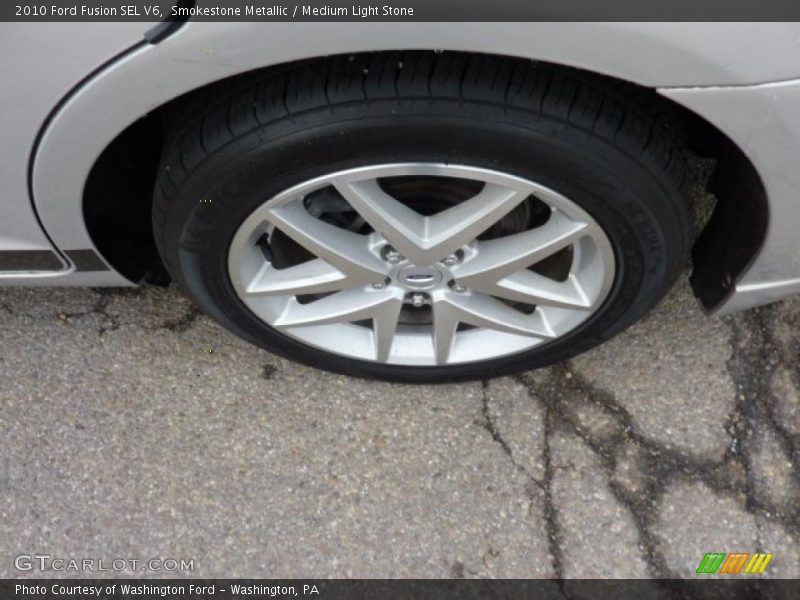 Smokestone Metallic / Medium Light Stone 2010 Ford Fusion SEL V6