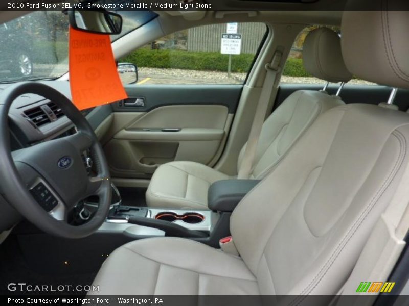Smokestone Metallic / Medium Light Stone 2010 Ford Fusion SEL V6
