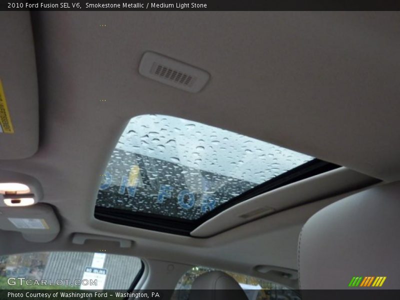 Smokestone Metallic / Medium Light Stone 2010 Ford Fusion SEL V6