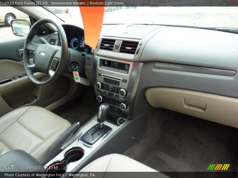 Smokestone Metallic / Medium Light Stone 2010 Ford Fusion SEL V6