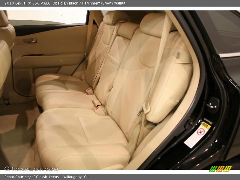 Obsidian Black / Parchment/Brown Walnut 2010 Lexus RX 350 AWD