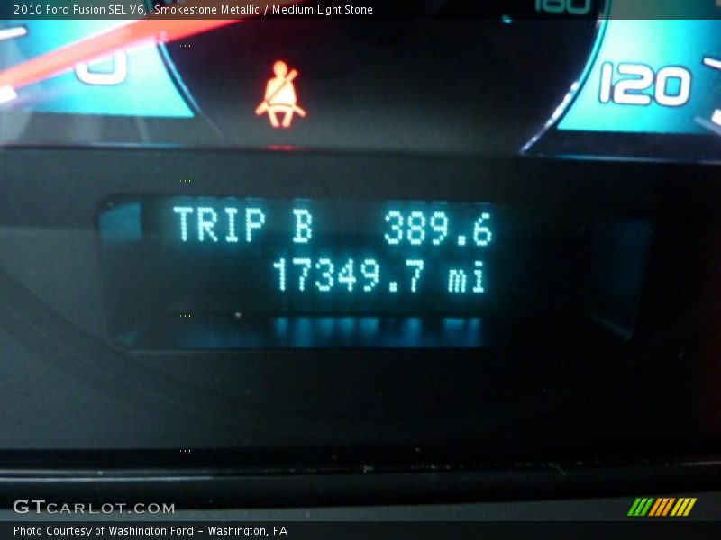 Smokestone Metallic / Medium Light Stone 2010 Ford Fusion SEL V6