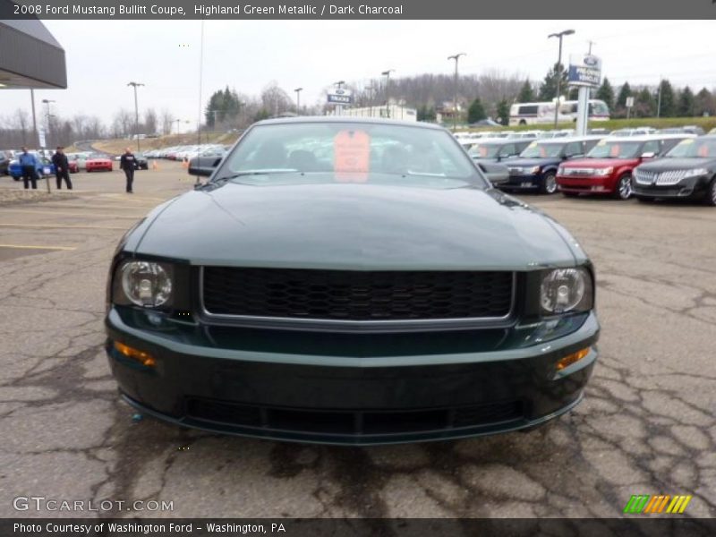Highland Green Metallic / Dark Charcoal 2008 Ford Mustang Bullitt Coupe