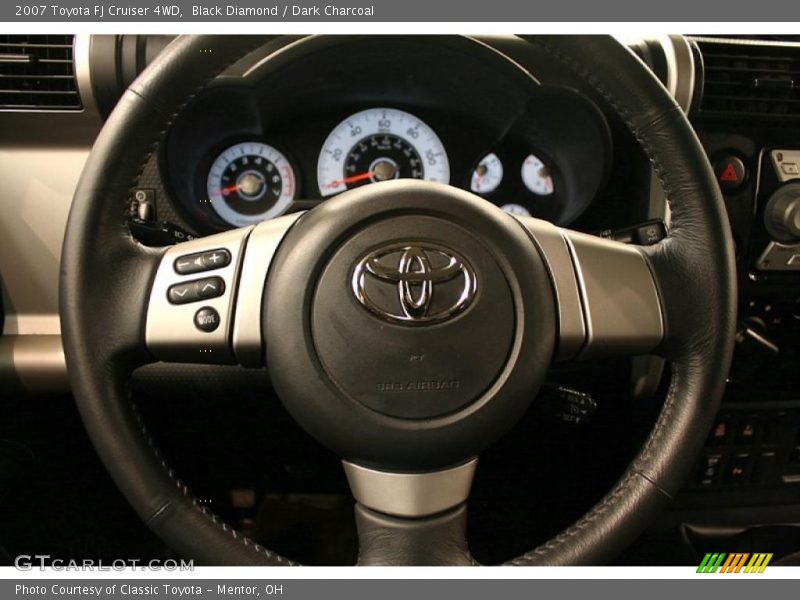 Black Diamond / Dark Charcoal 2007 Toyota FJ Cruiser 4WD