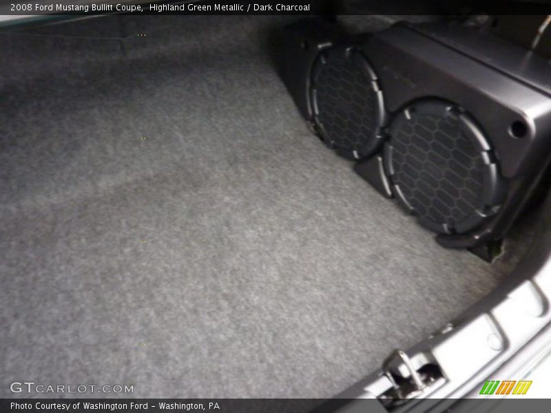  2008 Mustang Bullitt Coupe Trunk