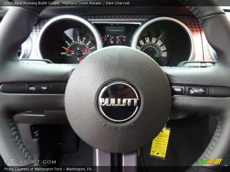  2008 Mustang Bullitt Coupe Steering Wheel