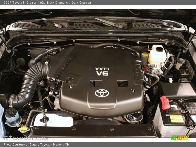 Black Diamond / Dark Charcoal 2007 Toyota FJ Cruiser 4WD