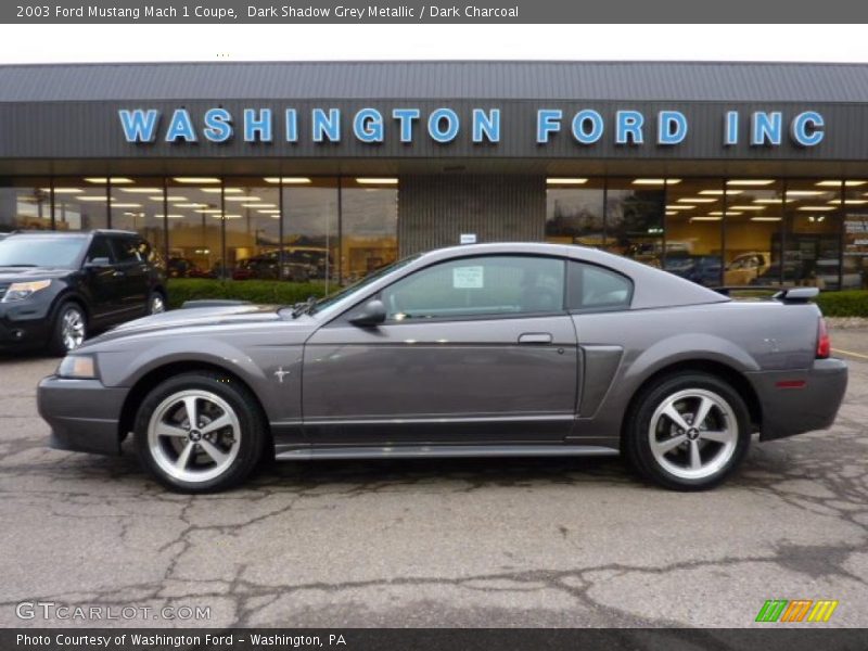 Dark Shadow Grey Metallic / Dark Charcoal 2003 Ford Mustang Mach 1 Coupe