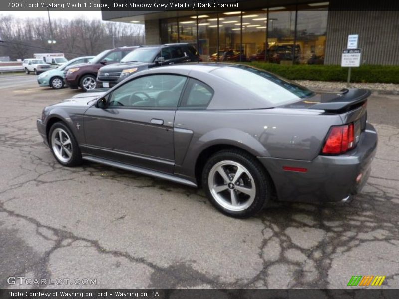Dark Shadow Grey Metallic / Dark Charcoal 2003 Ford Mustang Mach 1 Coupe