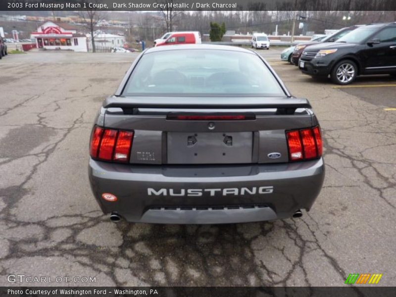 Dark Shadow Grey Metallic / Dark Charcoal 2003 Ford Mustang Mach 1 Coupe