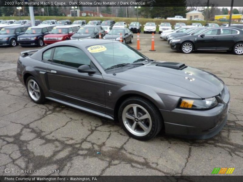 Dark Shadow Grey Metallic / Dark Charcoal 2003 Ford Mustang Mach 1 Coupe