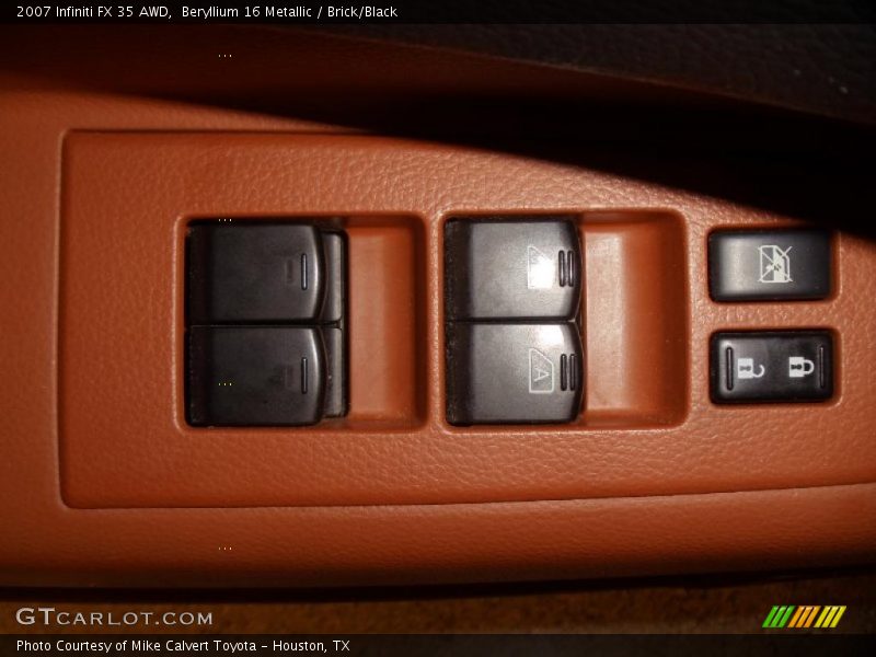 Beryllium 16 Metallic / Brick/Black 2007 Infiniti FX 35 AWD