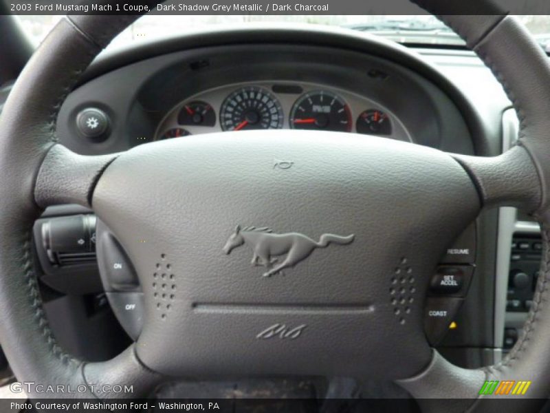 Dark Shadow Grey Metallic / Dark Charcoal 2003 Ford Mustang Mach 1 Coupe