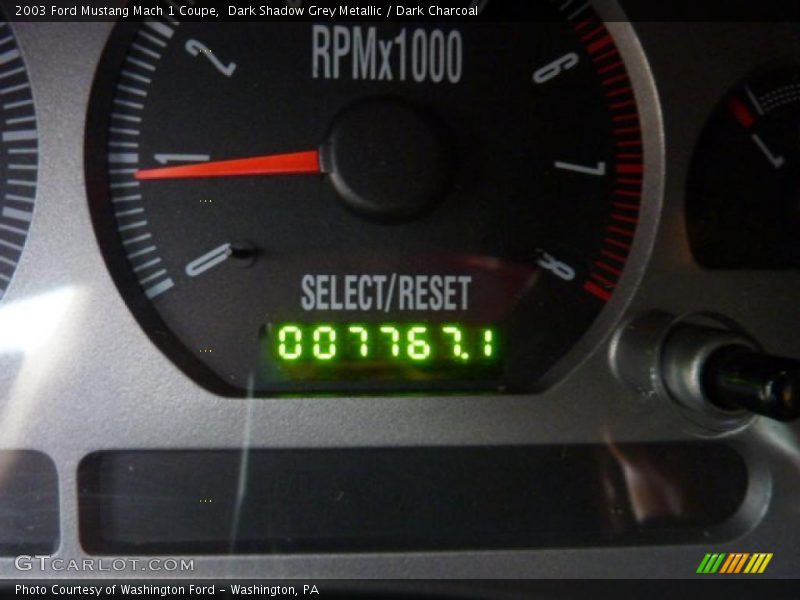 Dark Shadow Grey Metallic / Dark Charcoal 2003 Ford Mustang Mach 1 Coupe