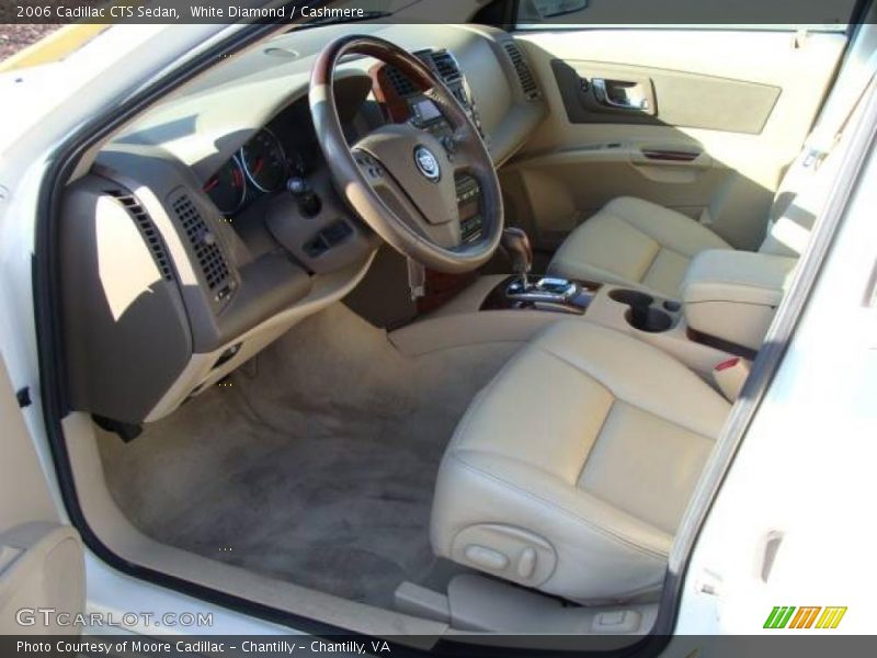 White Diamond / Cashmere 2006 Cadillac CTS Sedan