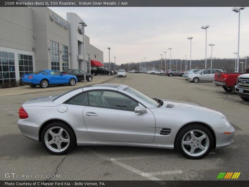 Iridium Silver Metallic / Ash 2006 Mercedes-Benz SL 500 Roadster