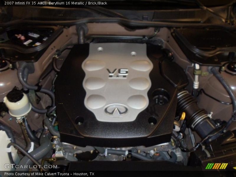Beryllium 16 Metallic / Brick/Black 2007 Infiniti FX 35 AWD