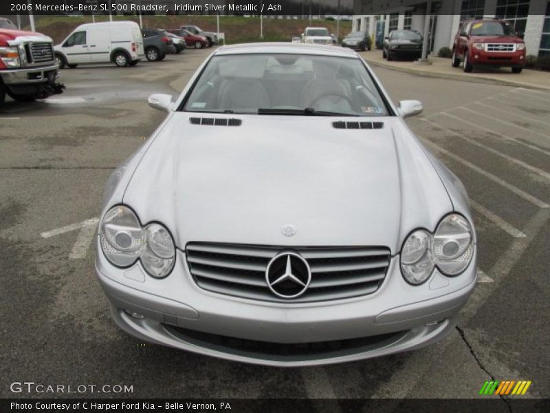 Iridium Silver Metallic / Ash 2006 Mercedes-Benz SL 500 Roadster