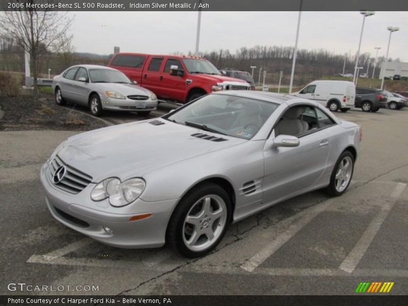 Iridium Silver Metallic / Ash 2006 Mercedes-Benz SL 500 Roadster