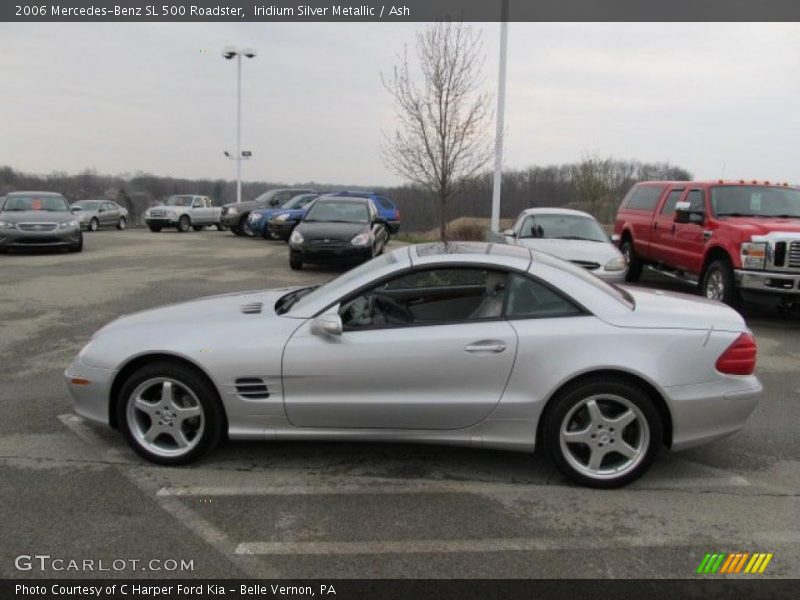 Iridium Silver Metallic / Ash 2006 Mercedes-Benz SL 500 Roadster