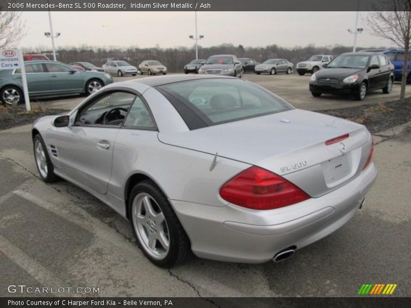 Iridium Silver Metallic / Ash 2006 Mercedes-Benz SL 500 Roadster