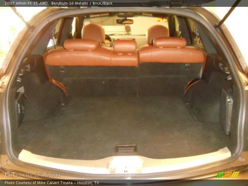 Beryllium 16 Metallic / Brick/Black 2007 Infiniti FX 35 AWD