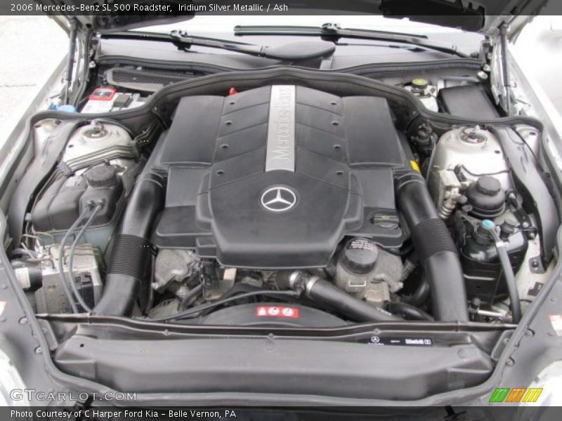 Iridium Silver Metallic / Ash 2006 Mercedes-Benz SL 500 Roadster