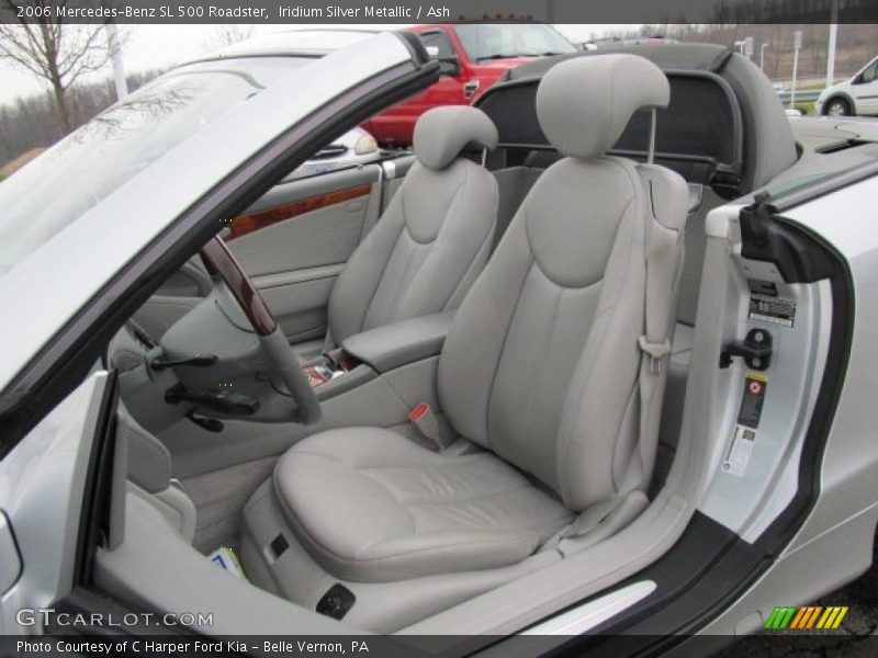 Iridium Silver Metallic / Ash 2006 Mercedes-Benz SL 500 Roadster