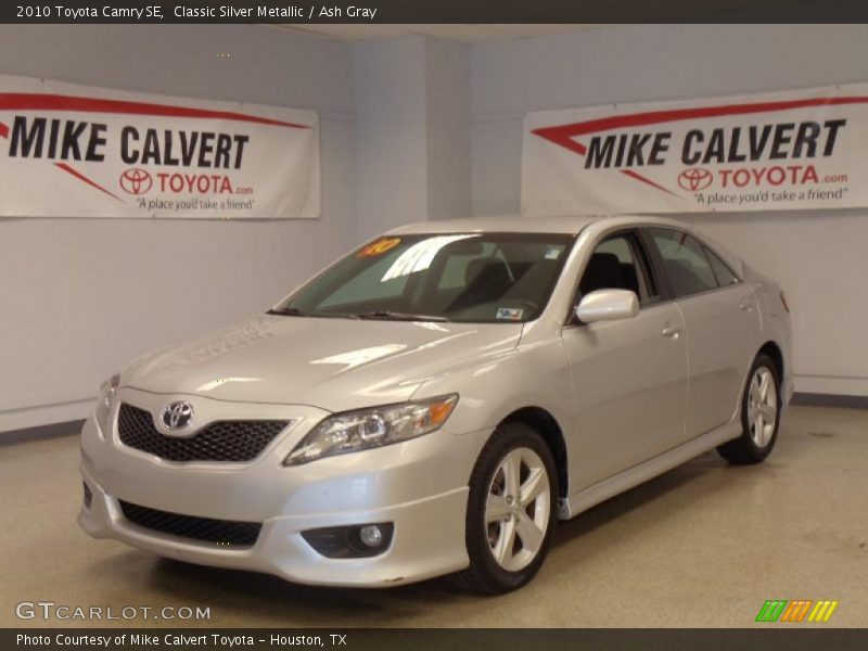 Classic Silver Metallic / Ash Gray 2010 Toyota Camry SE