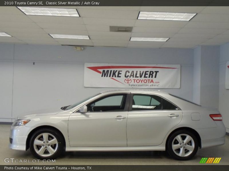 Classic Silver Metallic / Ash Gray 2010 Toyota Camry SE