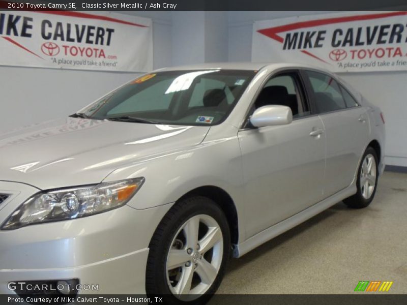 Classic Silver Metallic / Ash Gray 2010 Toyota Camry SE