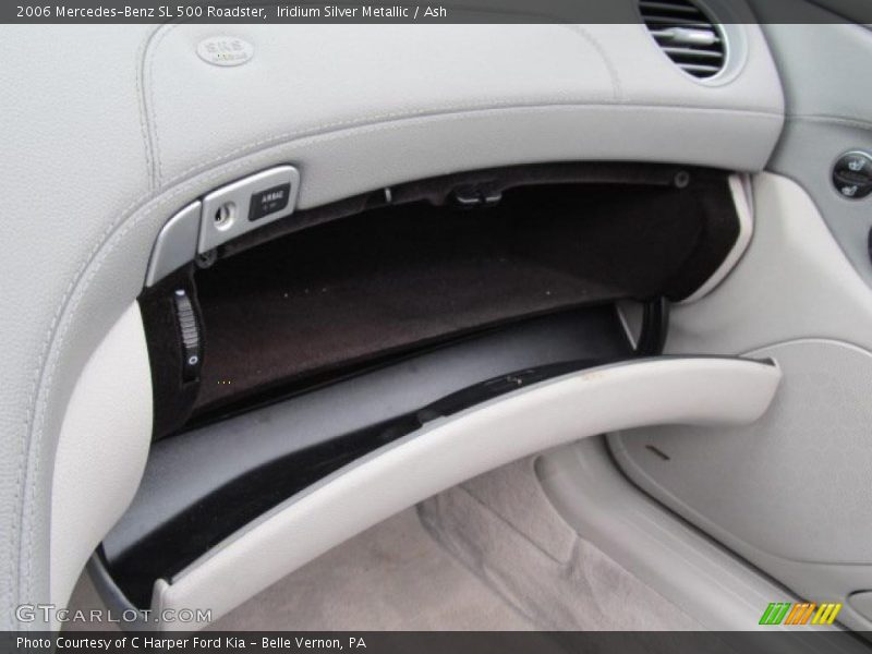 Iridium Silver Metallic / Ash 2006 Mercedes-Benz SL 500 Roadster
